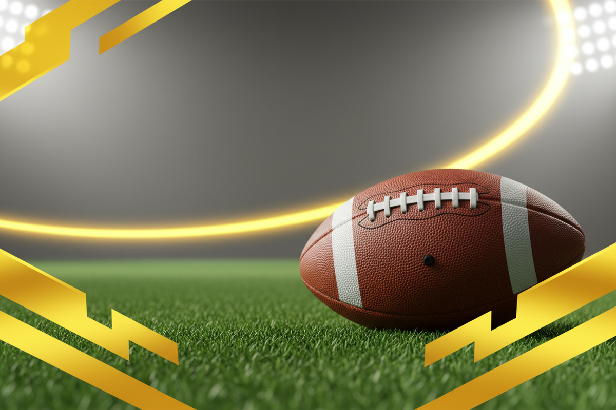 Yellow football collection cover