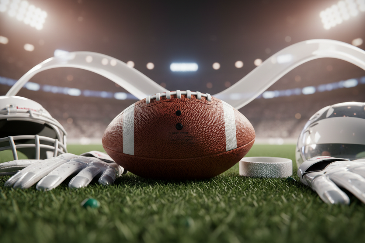 White football collection cover