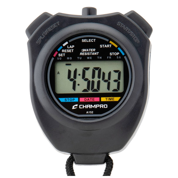 Champro | Water Resistant Stop Watch