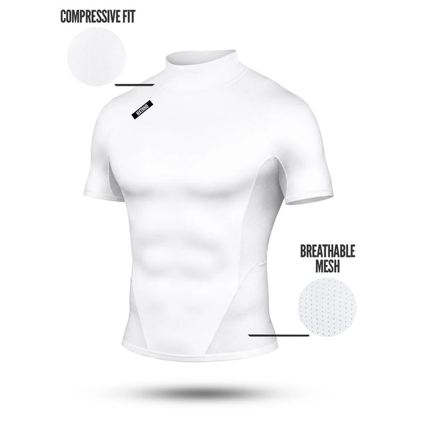 NXTRND | Core Turtleneck Compression Short Sleeve