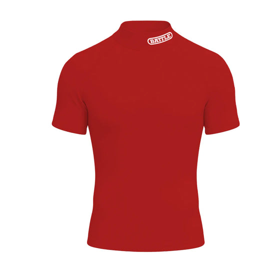 BATTLE | Mock Neck Short Sleeve -Adult