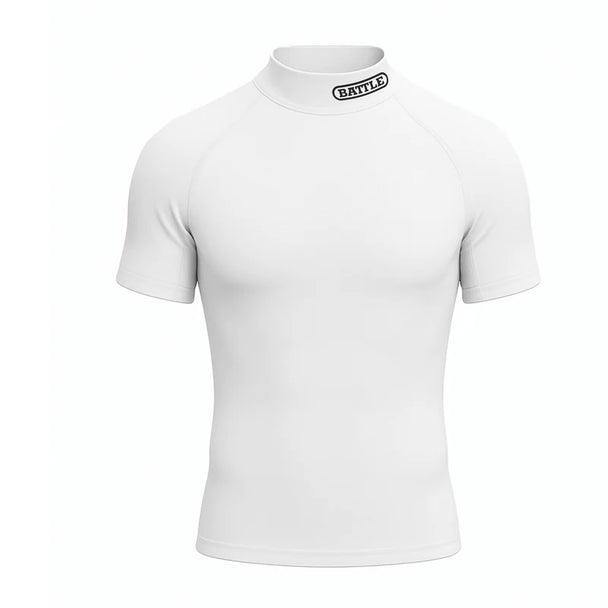 BATTLE | Mock Neck Short Sleeve -Adult
